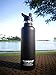TOPOKO 25oz Hydro Double Wall Flask Stainless Steel Water Bottle, Bite Valve Top, Vacuum Insulated, Sweat Proof, Leak Proof Sports Thermos. Standard Mouth 25oz, BPA-Free, Keep Cold 24 Hours (Black)