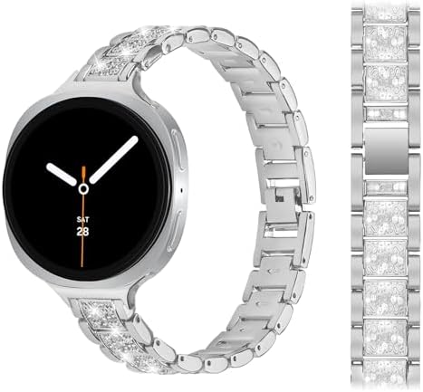 Stylish Bling Bands for Samsung Galaxy Watch 8 & Classic - Stainless Steel Amazon.com: WINGLE Bling Band for Samsung Galaxy Watch 7 6 5  main image 3