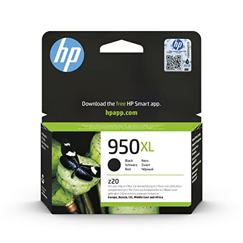 HP 950XL Schwarz Original Druckerpatrone, hohe Reichweite