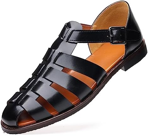 Padrinni Men’s genuine leather fisherman summer sandals slingback EU 43 F0A8805_05efcb43-a3d3-4292-  main image 2