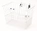 Retrospec Bicycles Detachable Steel Half-Mesh Apollo Bike Basket with Handles, Glossy Whitethumb 1