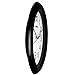 Adalene Wall Clocks Battery Operated Non Ticking 13 Inch Large Wall Clock Silent, Black Numbers, Quiet Analog Quartz Decorative Wall Clock For Kids Bedrooms, Living Room, Kitchen, Bathroom