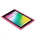 iRULU eXpro X1 7 Inch Quad Core Google Android Tablet PC, 1024x600 Resolution, Wi-Fi, Games, Dual Cameras, 8GB Nand Flash with keyboard (Pink Tablet)