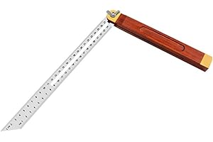Adjustable Carpentry Square Bevel Gauge Angle Finder Blade Ruler Bevel Sliding T-bevel with Handle for Craftsman Builder Carp