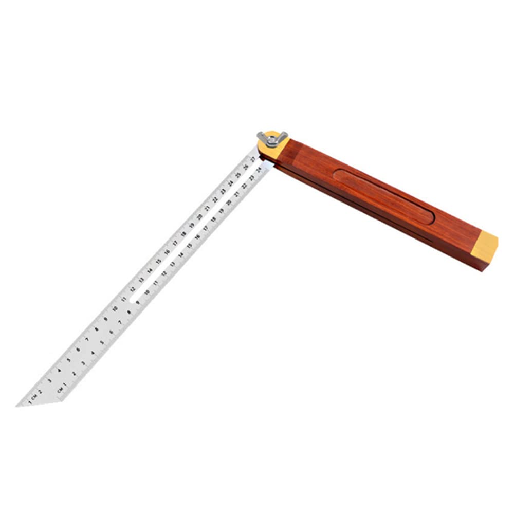 Adjustable Carpentry Square Bevel Gauge, T Bevel Angle Finder Craft Bevel Tool for Craftsman Carpenter Architect Engineer Woodworking