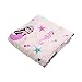 GFTSTORE Muslin Swaddle Blanket 70% Bamboo 30% Cotton-for Baby-2 pcs/Set (Mermaid design-4747)