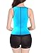 Lelinta Zip Hot Sweat Shaper Waist Trainer Two Sides Are Wearable Body Shaper Bustier Corset Zipper