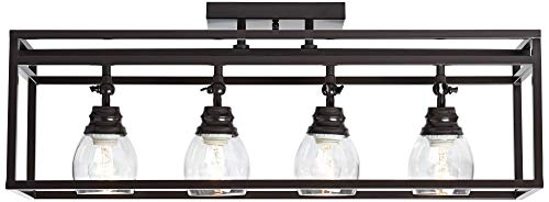 Pro Track Brennan 4-Light Bronze Cage Track Fixture - Pro Track
