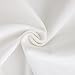 Home Brilliant Ultra Soft Velvet Solid Decorative Throw Pillowcase Cover Euro Sham for Baby Sofa Living Room, 60 x 60cm(24 inches), White