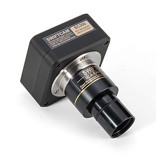 image for Swiftcam 3 Megapixel Camera for Microscopes, with Reduction Lens, Cali