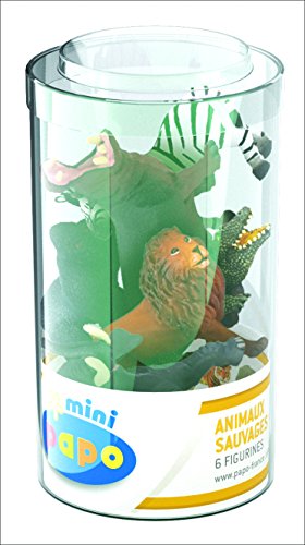 Papo Mini Tub's Wild Animals (Lot 1)