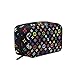 Cosmetic Bag Portable and Suitable for Travel Colorful&Lv Make Up bag with Zipper Pencil Bag Pouch Wallet