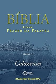 Livro Bíblia de Estudo Prazer da Palavra, fascículo 51, Colossenses