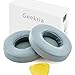 Geekria QuickFit Replacement Ear Pads for Beats Solo2 Wireless (B0534) (Not Compatible with Beats Solo2Wired) On-Ear Headphones Ear Cushions (Grey)