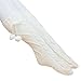 haoricu Leg Warmers, Women Knitted Long Boot Socks Over Knee Thigh High Stocking (White)