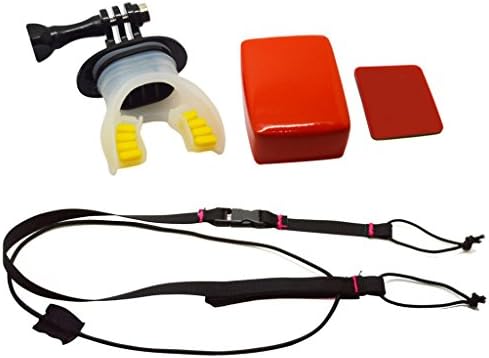 Buybuying Teeth Braces Holder Surfing Underwater Camera Mouth For GoPro Hero 6/5/4/3 Different Color Optional (Black)