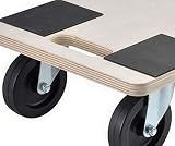 Unibos Heavy Duty Hand Dolly 400kg 4 Castors Furniture Mover Trolley view 5