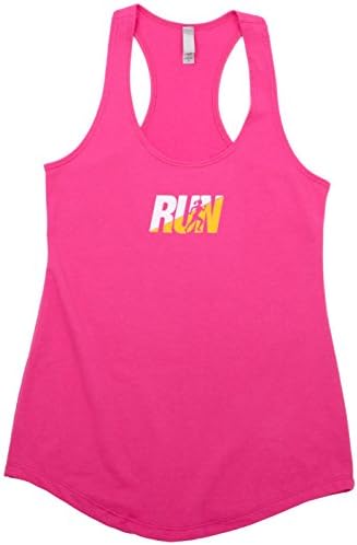 Fun Run - Raspberry Tank - Women's Running Terry Racerback Tank