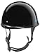 Size XXL Motorcycle Biker Cruiser Novelty Gloss black Polo Half Face Helmet Softail Touring