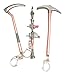 Gamer Gifts Video Game Key chain | Pickaxe Rocket Launcher and Grim Reaper 3 Pack Keychains Birthday Gaming Gift | Great for Kids Teens Men and Women | Portable Lightweight Toys