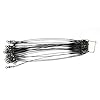 Rose-Kuli-72pcs-Fishing-Leader-Line-Wire-Soft-Plastic-Coated-Stainless-Steel-Wires-With-8Shape-Ring-and-Connector-Black
