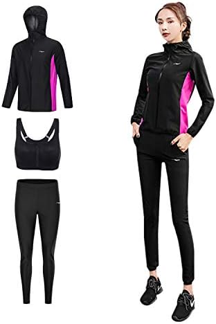 SMARTY Pro Women’s Sauna Suit Diet Set of 3 Washable Large Sweat Running Walking