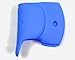 Baby Bath Spout Cover Indigo Blue | Child Bathroom Safety Faucet Cover 4 mom's | Infant and Toddlers Elephant Shape Bathtub Cover Bath Toys for Kids | Silicone Mildew Free