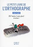 Image de Petit Livre de - L'Orthographe (LE PETIT LIVRE) (French Edition)