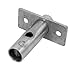 uxcell 42mm Length Fire Door Metal Hidden Manager Tubewell Mortise Lock Silver Tone W Key