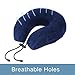 BIGThumb Travel Pillow Breathable Super Soft 100% Pure Memory Foam Plush Velour Airplane Pillow,Neck Pillow for Daily Use