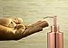 Juvale Soap Dispenser Pump Bottle - Hammered Copper Plated Liquid Soap and Lotion Dispenser for Kitchen and Bathroom, 12 Fluid Ounces