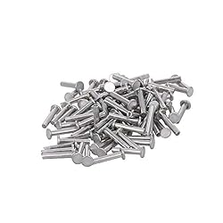 Yinpecly 200PCS Round Flat Head Rivet