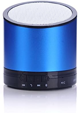 iManson Mini Portable Wireless Bluetooth Speakers with Bass Speakerphone Hands free Microphone Support TF Card For Apple Android (Blue,N6)