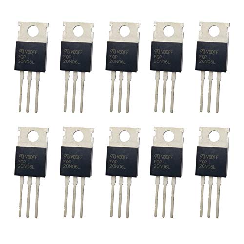 HUABAN 10PCS 20N06 (FQP20N06L FQP20N06) TO-220 20A 60V N-Channel Power ...