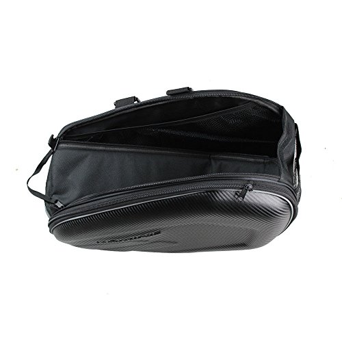 ONEPACK Motorcycle Saddle Bags Bicycle Bike Travel Panniers Bags,2 PCS 600D Expandable Motorcycle Rear Seat Side Luggage Saddle Bag Motocross