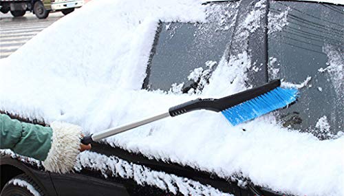 Ranoff Winter Car Ice Scraper Snow Brush Non-Retractable Window Shovel Removal Brush (Multicolored)