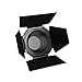 Aputure Barndoor Standard 7-inch Bowens Mount Barn Door 4-Leaf Design with Honeycomb Rid Gel Holder for Aputure LS COB 120T/ 120D/ 120D II/ 300D LED Video Light with Andoer Cleaning Cloth