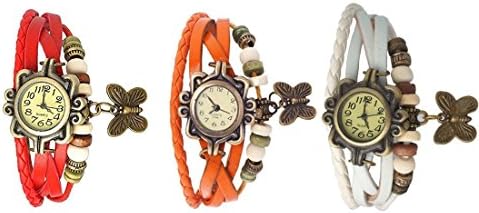 OpenDeal Big Girls' Vintage Watch Od-W1083 Multi-Colour