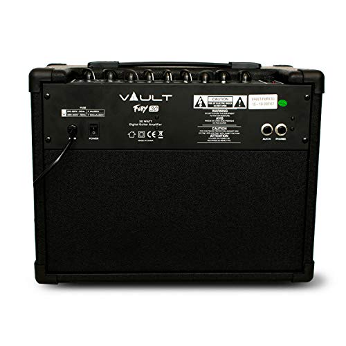 Vault Fury 30 Watt Digital Guitar Combo Amplifier With Effects and 36