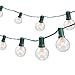 TaoTronics Globe String Lights with 25 G40 Bulbs, Connectable Outdoor Garden Party Bistro Market Cafe Hanging Umbrella Lamp Backyard Patio Lights 100% Free Bulb Replacements
