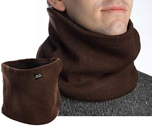 Arctic (2 Pack) Thick Heat Trapping Thermal Neck Warmers Gaiters Fleece Unisex