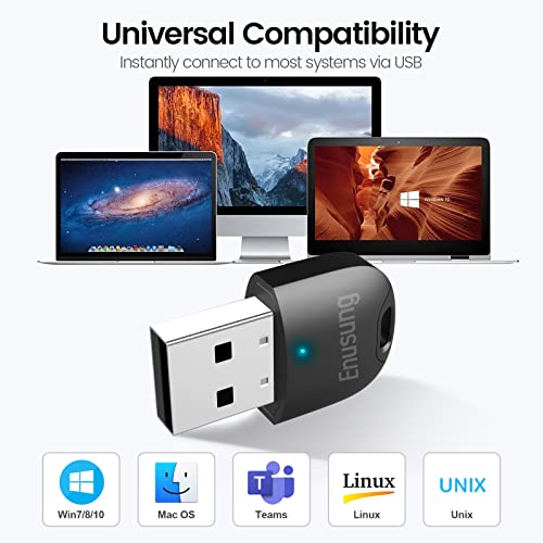 ENUSUNG Mouse Jiggler USB Undetectable Mouse Mover Device, Simulator