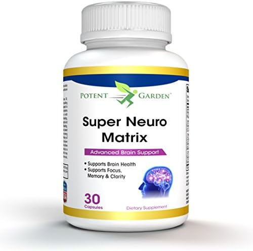 Natural Brain Function Support for Memory, Focus &amp; Clarity - Mental Performance Nootropic - Physician Formulated for Optimal Performance - Premium Blend Of DMAE, St. John's Wort, Ginkgo Biloba &amp; More