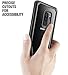Poetic Galaxy S9 Plus Case, Guardian [Scratch Resistant Back] [360 Degree Protection] Full-Body Rugged Clear Hybrid Bumper Case with Built-in-Screen Protector for Samsung Galaxy S9 Plus Black