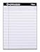 TOPS Stinger Writing Pads, 8-1/2 x 11-3/4 Inches, Perforated, Orchid and White Bars, 50 Sheets per Pad, 2 Pads per Pack (73102)