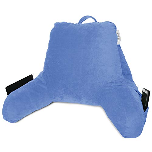 Nestl Reading Pillow Covers, (Cover ONLY) Small Bed Rest Pillow with