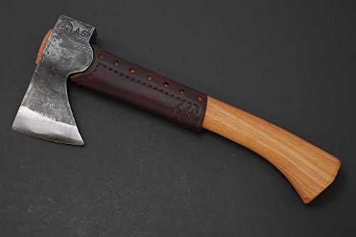 Leather Axe Handle Guard / Collar (Gransfors Bruk Mini Hatchet, Brown)