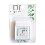 Dr. Sharp Natural Oral Care Dental Tape, Green Tea Mint