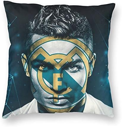 Greatest Football Player No.7 Jersey Throw Pillowcase Decorative Cushion Cover Square Bed Pillow Case Cover (20 x 20 inch) Twin Sides Print