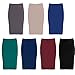 Esteez Girls Modest Lightweight Cotton Lycra Knee Pencil skirt